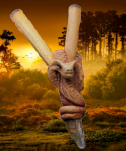 Kuripe Totem COBRA Amuleto con Pietre potenti