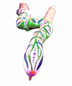 Kuripe Grande Serpente - Mixcolor Primordial De Bambu